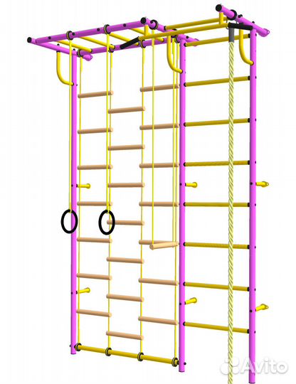 Детский спортивный комплекс Роки с рукоходом