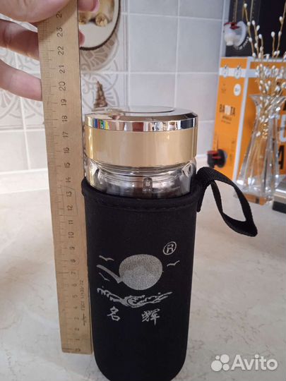 Термос стеклянный