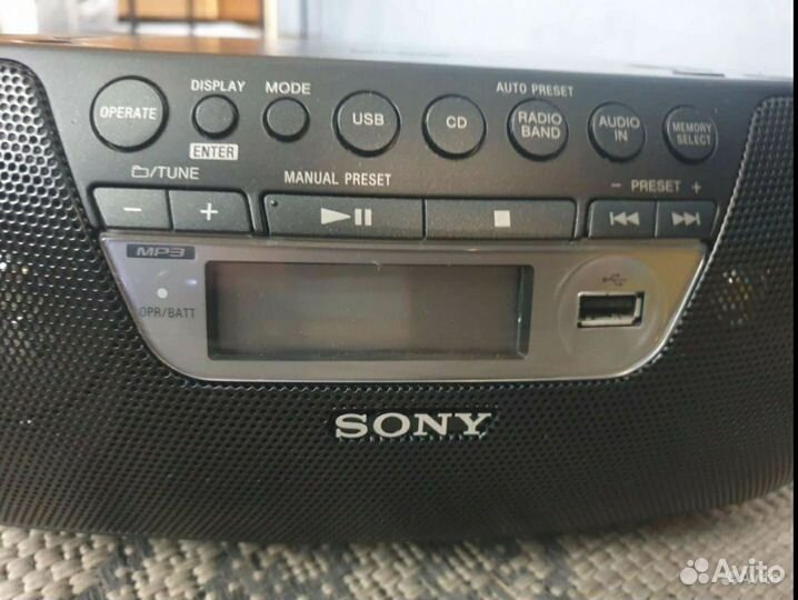 Магнитола sony ZS-PS30CP