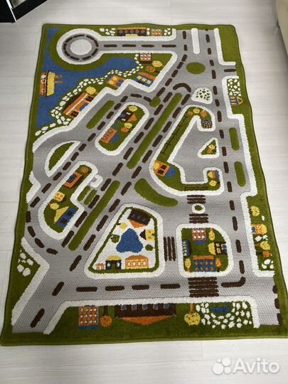 Ковер детский с дорогами
