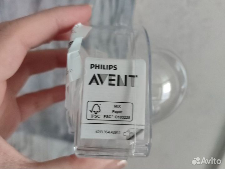 Соска на бутылочку avent антиколиковая 0+