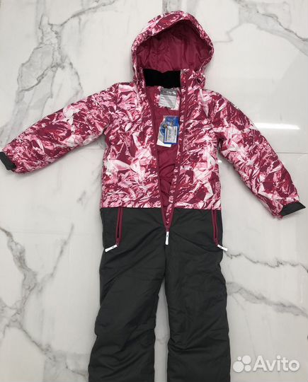 Комбинезон демисезонный зимний на девочку 128