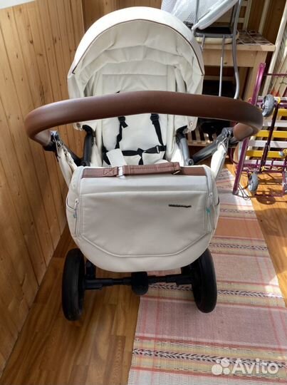 Коляска Bebetto Luca Pro 2 в 1 экокожа