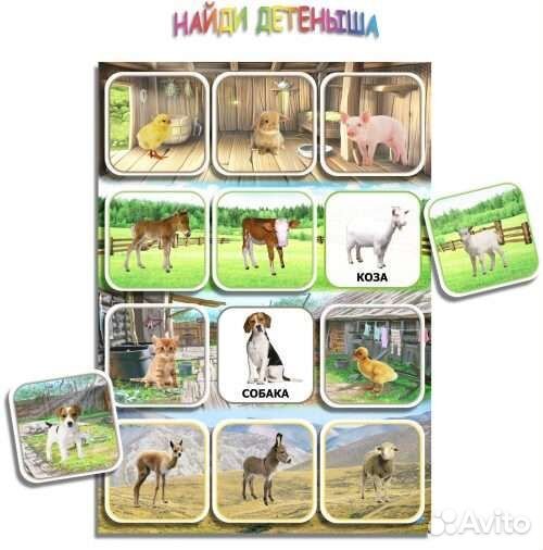 Развивающие пособия. Игры на липучках