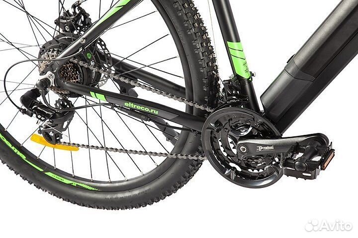 Электровелосипед Eltreco Ultra MAX, черный