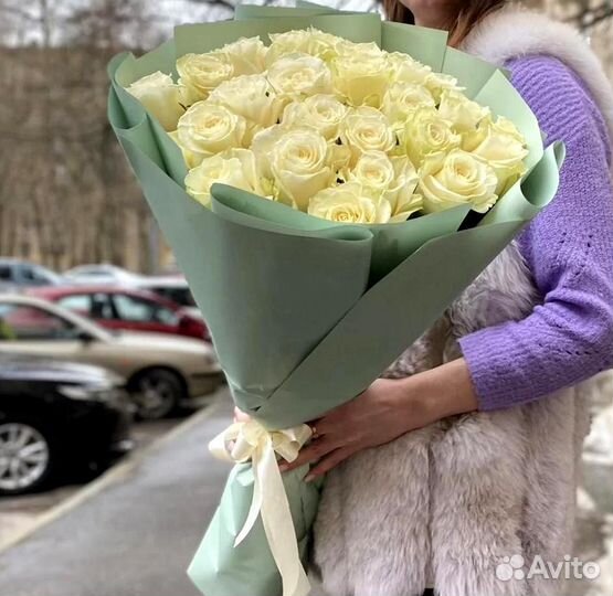 25 Роз Цветы Букет