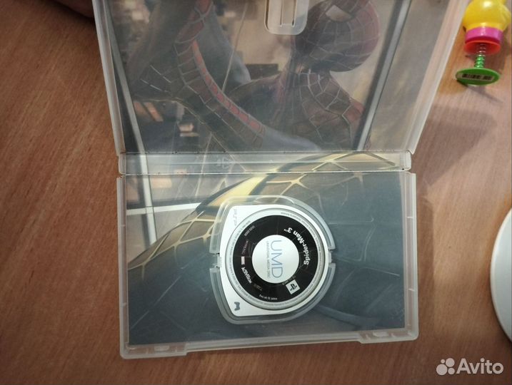 Psp диск spider man 3