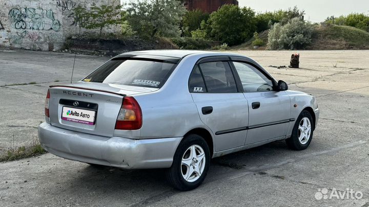 Hyundai Accent 1.5 AT, 2008, 307 750 км