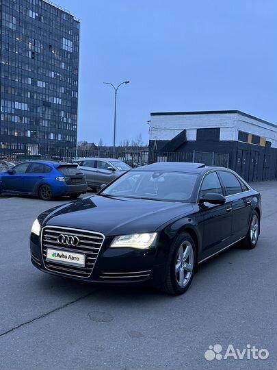 Audi A8 3.0 AT, 2011, 188 000 км