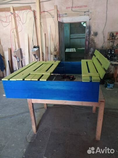 Детская песочница трансформер