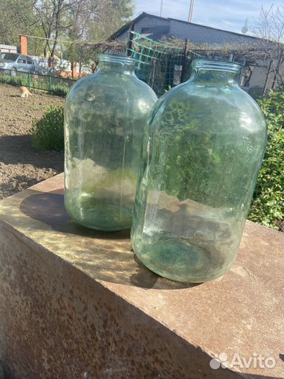 Банка 10 литров стеклянная