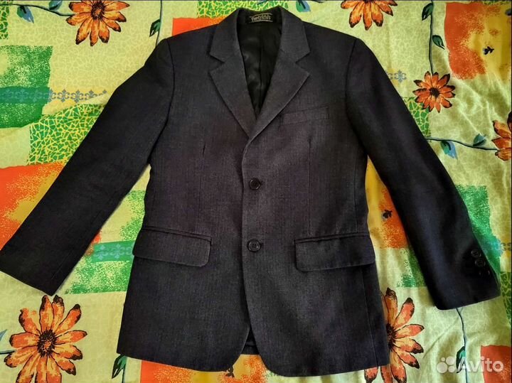 Школьный пиджак серый Partykids 146