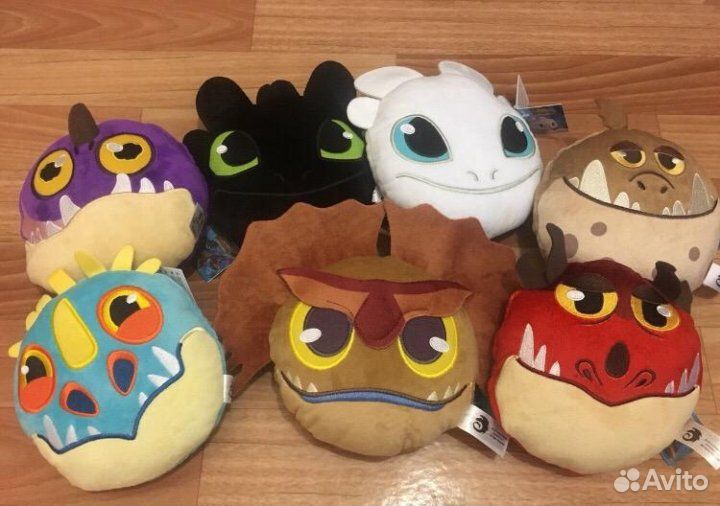 Грозокрыл: игрушки-подушки Как приручить дракона 3