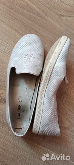 Мокасины для девочки 35 размер