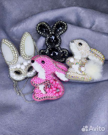 Брошь ручной работы