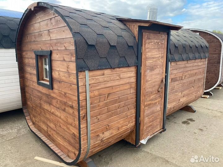 Баня бочка из кедра