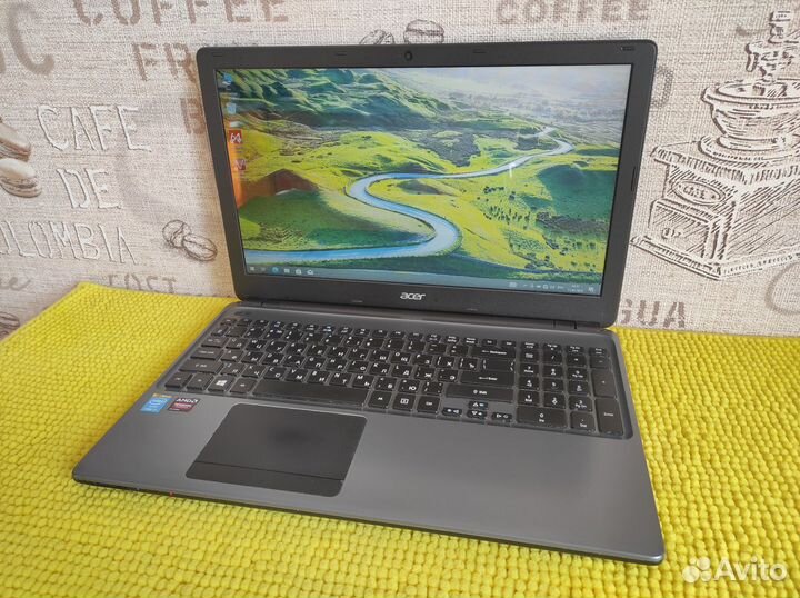 Ноутбук Acer Core i7-4500U + AMD 8750M + 8Gb + SSD