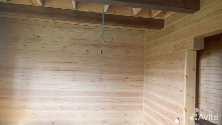 Шлифовка сруба,Герметизация, Покраска, Канопатка