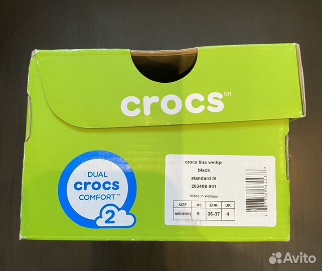 Туфли женские crocs 36 размер