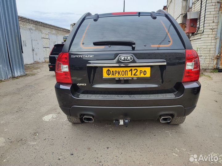Фаркоп для Kia Sportage 2 / Киа Спорейдж 2