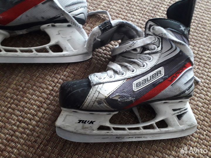 Детские хоккейные коньки bauer vapor 2x