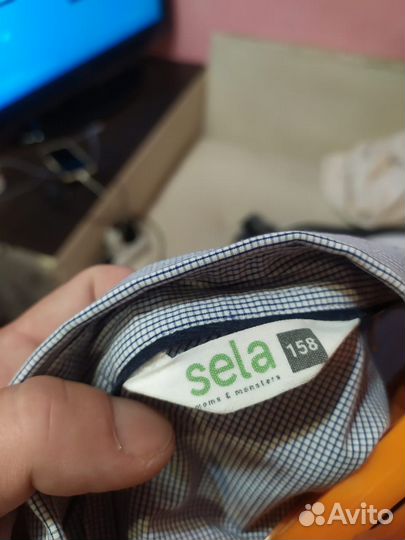 Рубашка для подростка размер 158