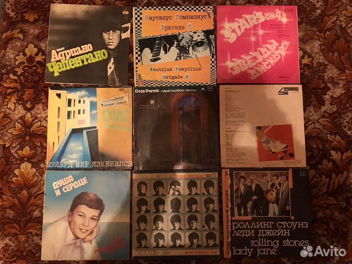 Виниловые пластинки иностранных исполнителей
