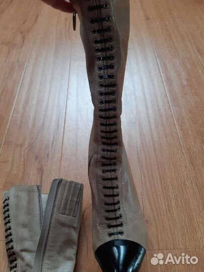 Сапожки натуральная кожа
