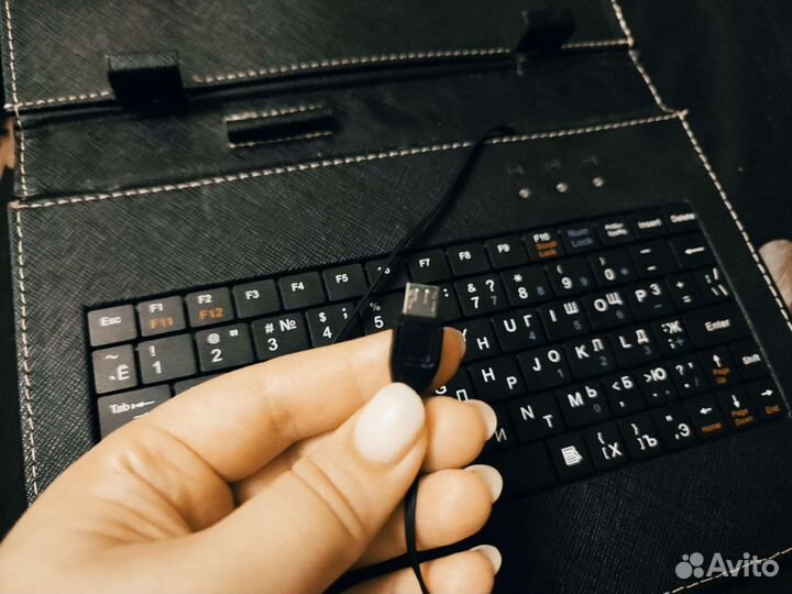 Физическая клавиатура+переходник mUSB-TypeC