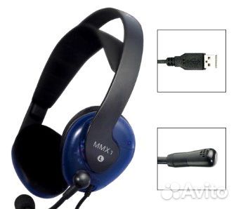 Наушники с микрофоном для пк Beyerdynamic MMX 1