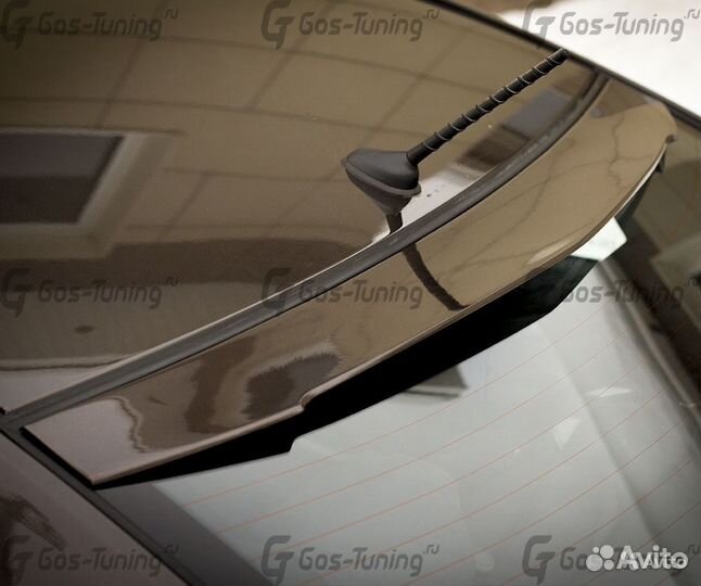 Тюнинг Спойлер Козырек для Kia Rio 3