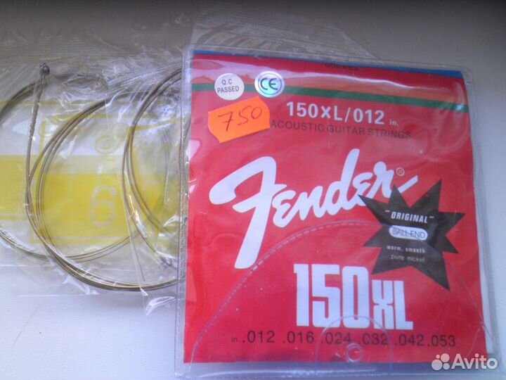 Струны акустические Fender