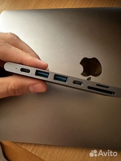 Адаптер для MacBook Moonfish 7 в 1 Оригинал