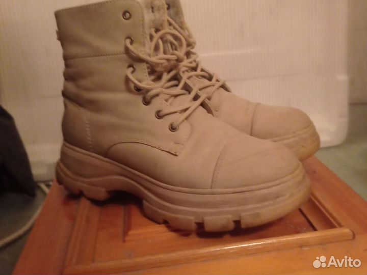 Ботинки женские кожаные зимние