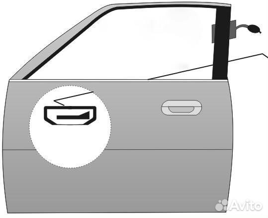 Подушка для аварийного вскрытия двери авто