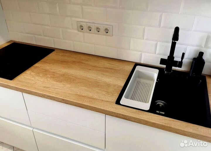 Прямая кухня.Кухонный гарнитур на заказ