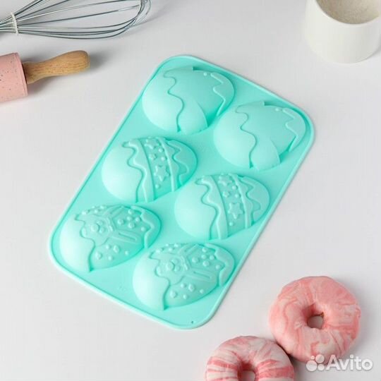 Форма силиконовая для выпечки Доляна «Пасха», 2717