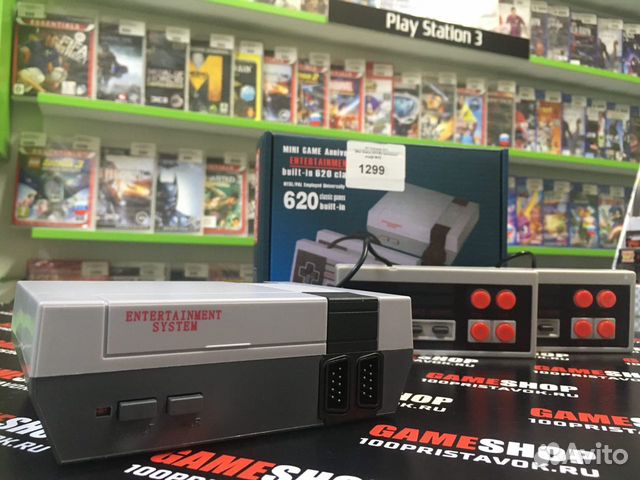 8-bit (Dendy) Mini Game (620 Встроенных игр)