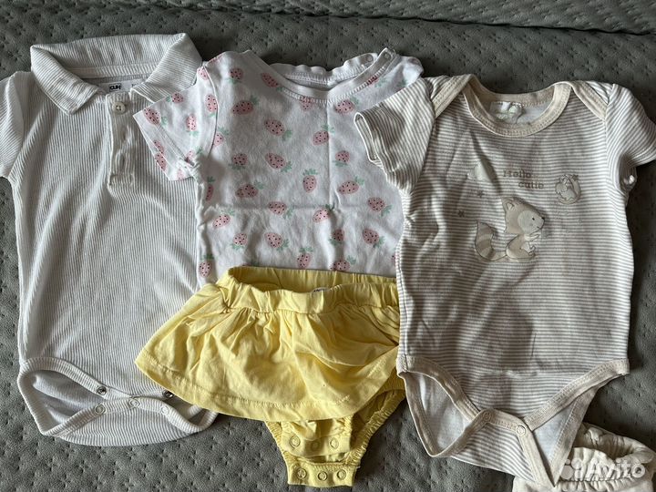 Вещи пакетом на девочку 68 74