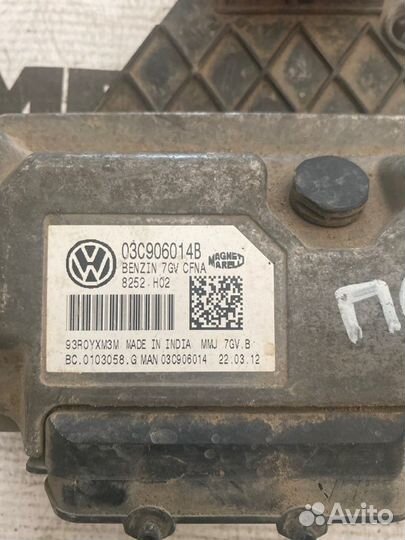 Блок управления двигателем Volkswagen Polo седан