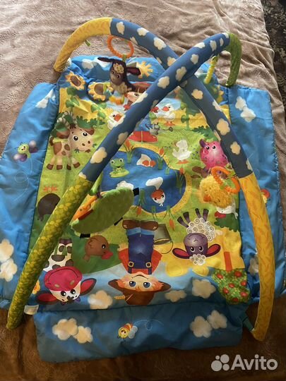 Детский развивающий игровой коврик