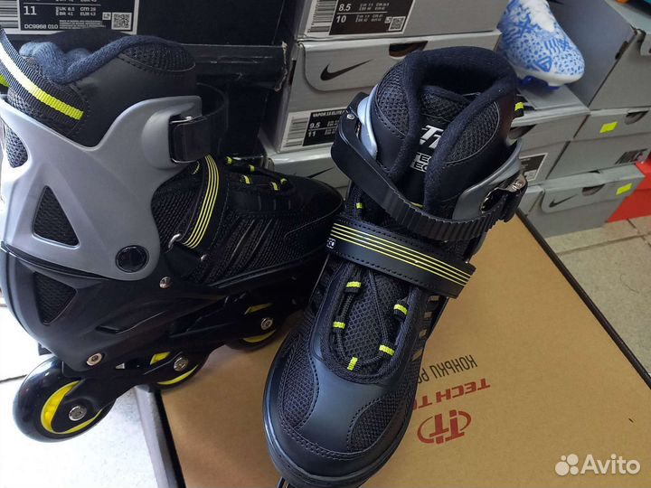 Роликовые коньки tech team 