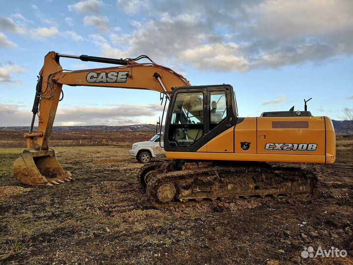 Правое стекло на экскаватор Case CX 210