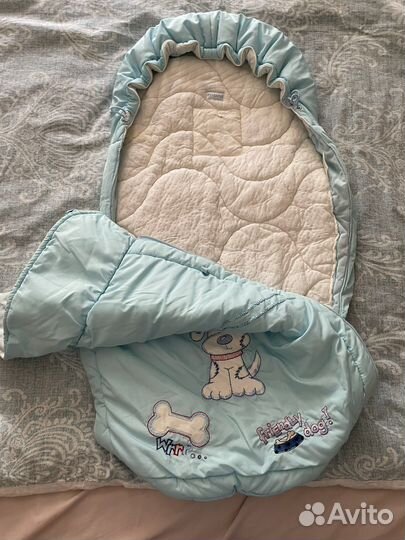 Конверт на выписку для мальчика зима