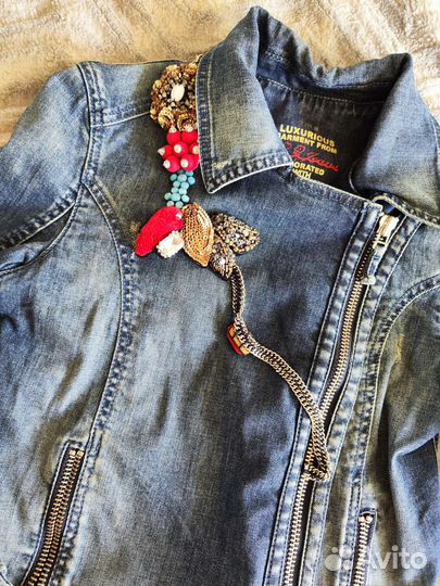 Джинсовка косуха Patrizia pepe