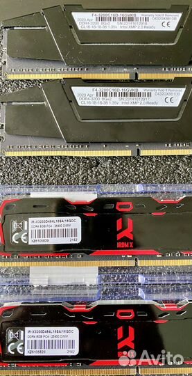 Оперативная память DDR3,4
