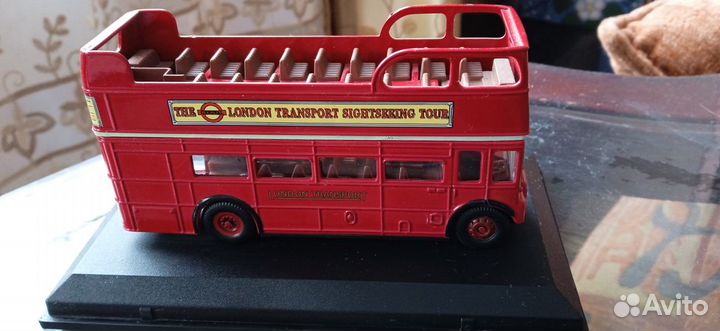 Лондонский автобус doubledeck коллекционная модель