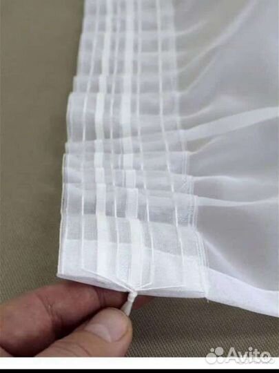 Тюль готовый вуаль и мрамор, Шторы готовые