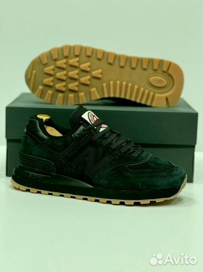 Кроссовки New Balance 574 Stone Island современные