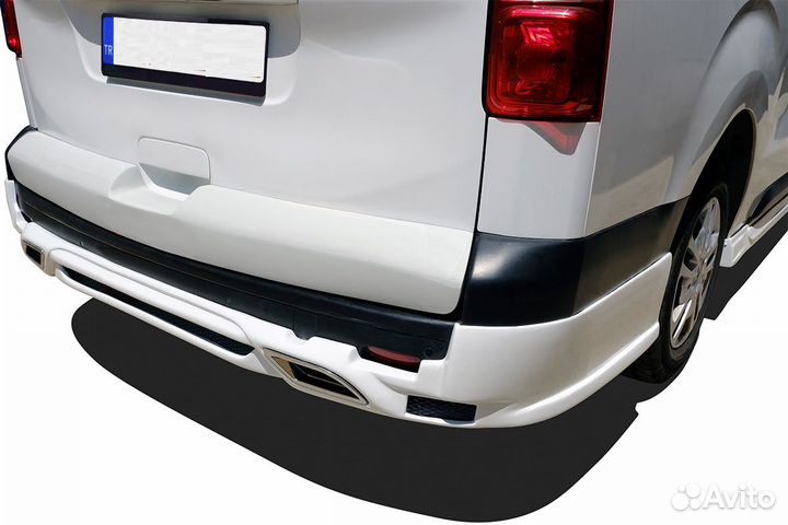 Диффузор заднего бампера Toyota ProAce 2017-нв
